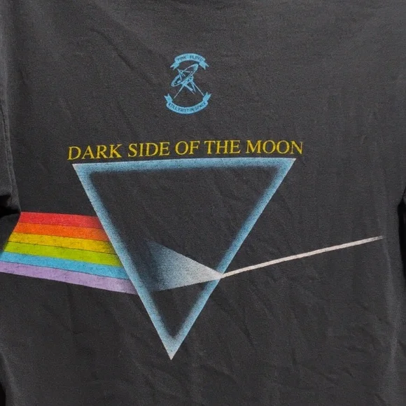 SALE! RARE! Pink Floyd 90's Dark Side Of The Moon Still First In Space Tee (X-60 - Picture 4 of 7